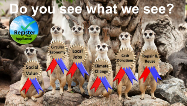 Register Your Appliance. Do you see what we see