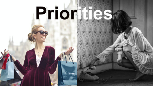 Priorities in a sustainable world